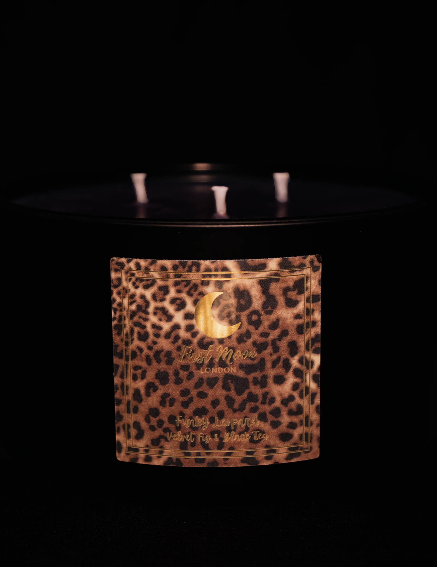 Funky Leopard Luxury Candle