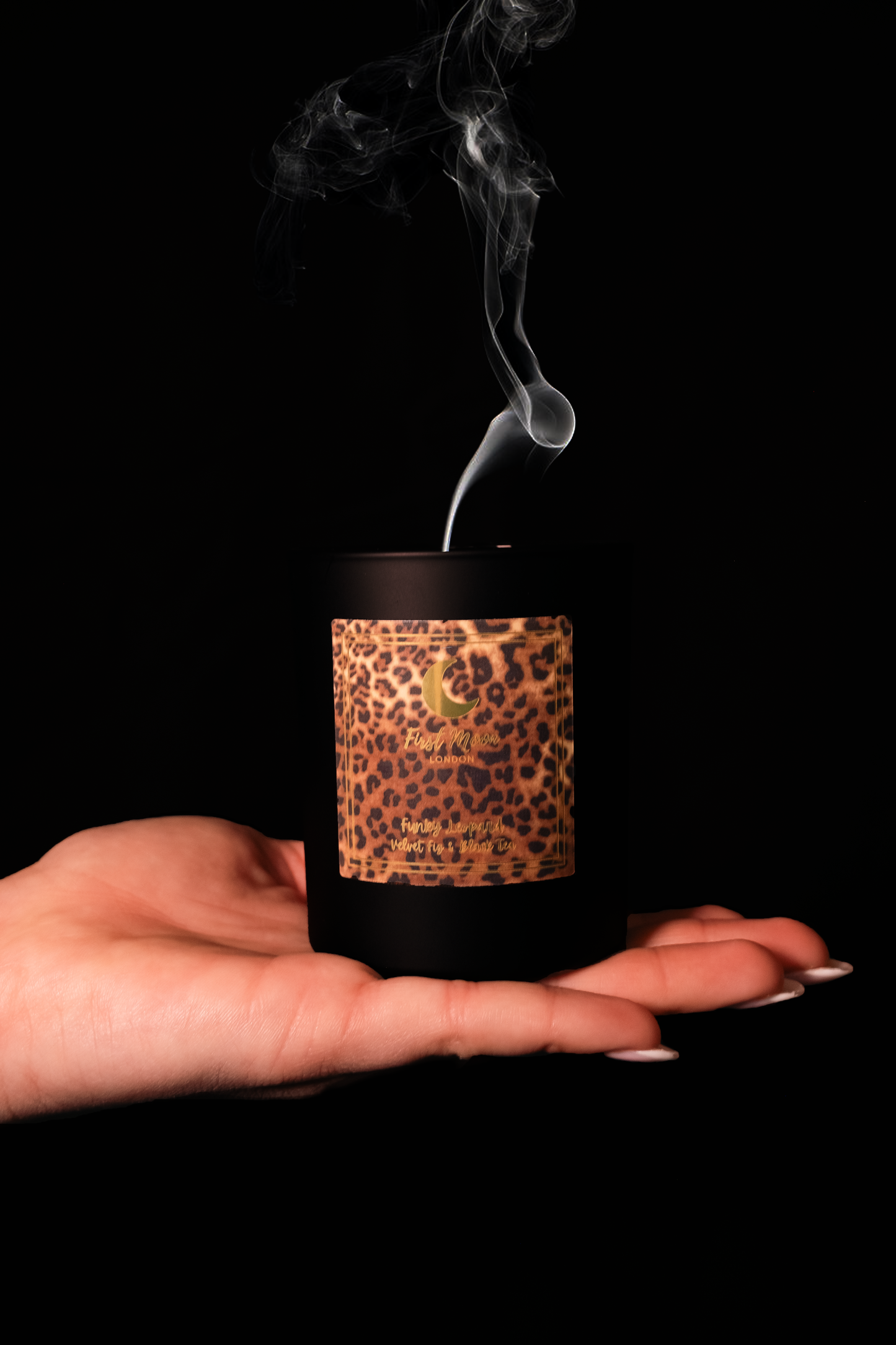 Funky Leopard Luxury Candle