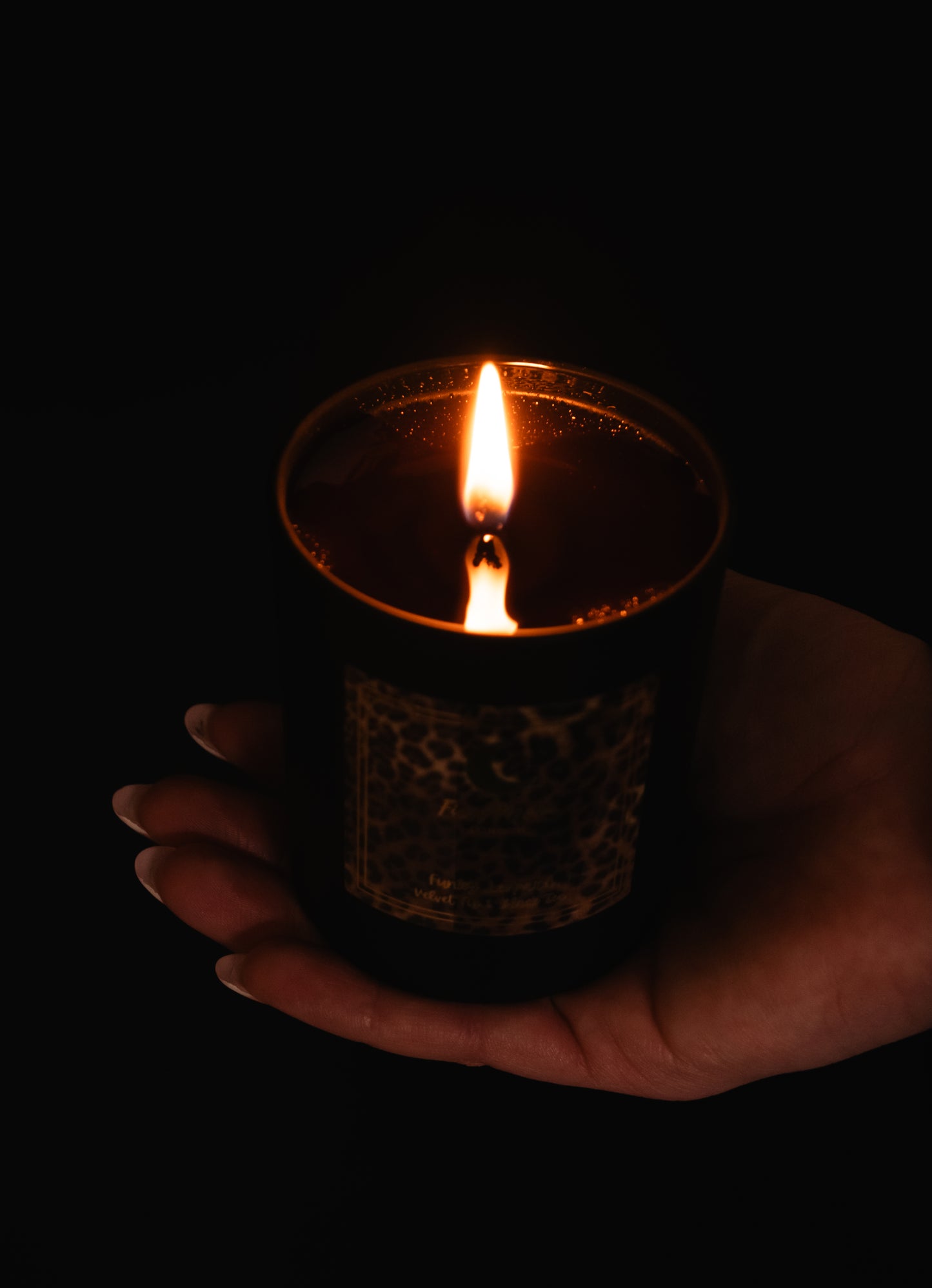 Funky Leopard Luxury Candle