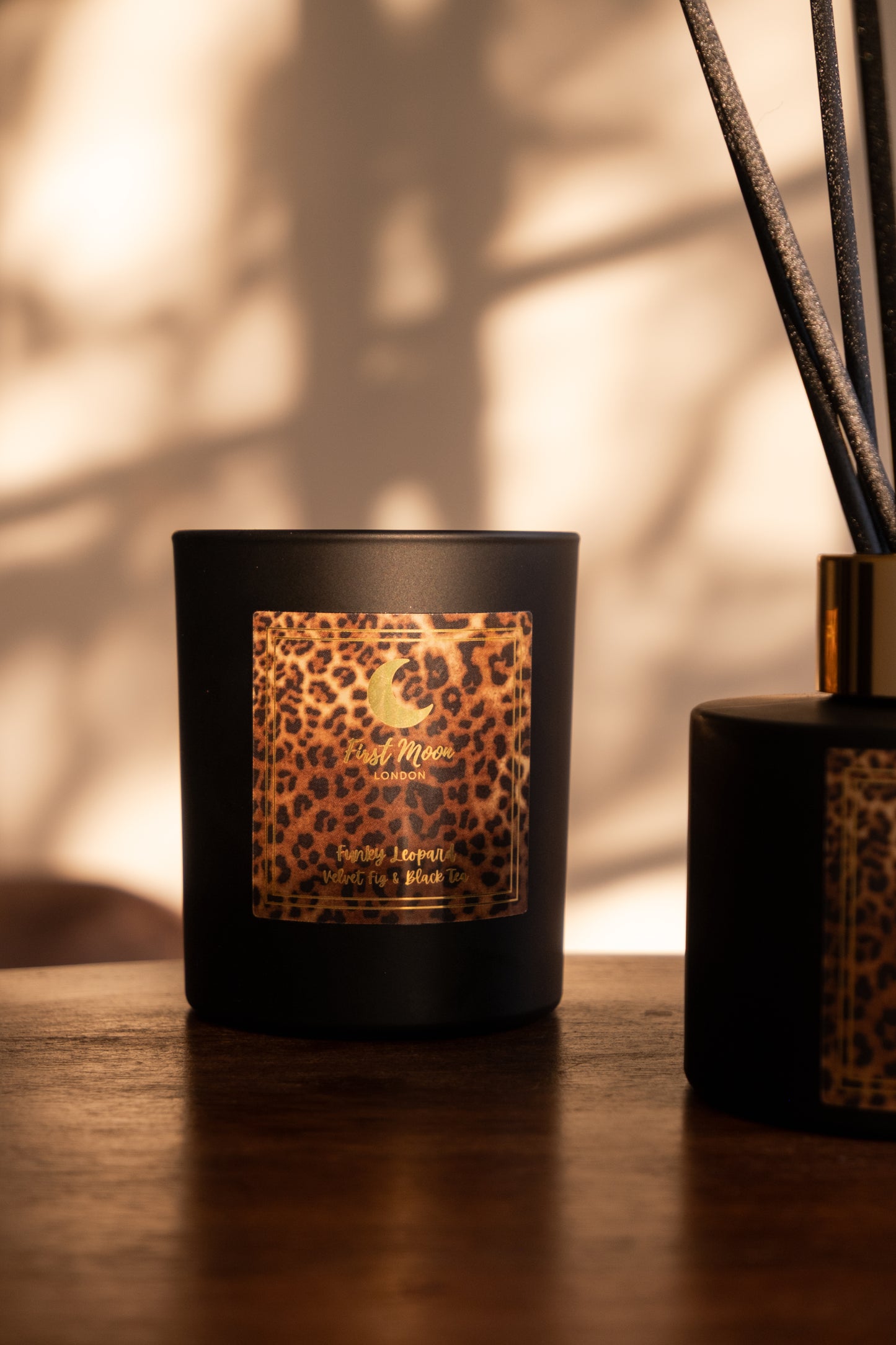Funky Leopard Luxury Candle